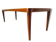 Long coffee table in teak