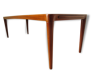 Long coffee table in teak