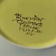 Quimper Henriot Vase – Rare mixed decoration (D.301 + monochrome) on a yellow background