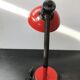 Lampe de bureau Aluminor métal rouge