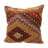 60x60 cm Kilim Cushion,Vintage Cushion Cover