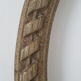 old oval frame