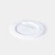 White Carrara marble centerpiece / plate, Up&Up Italy, 1970s