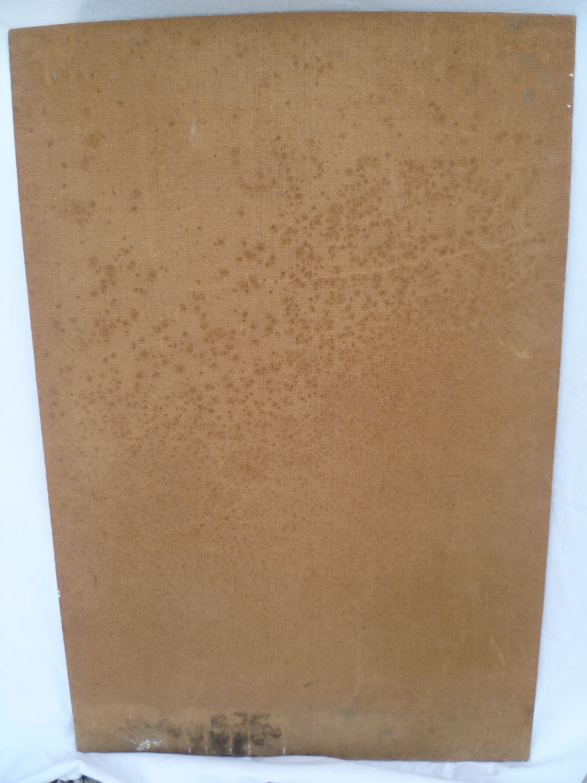 Monier painting "characters in snow landscape"