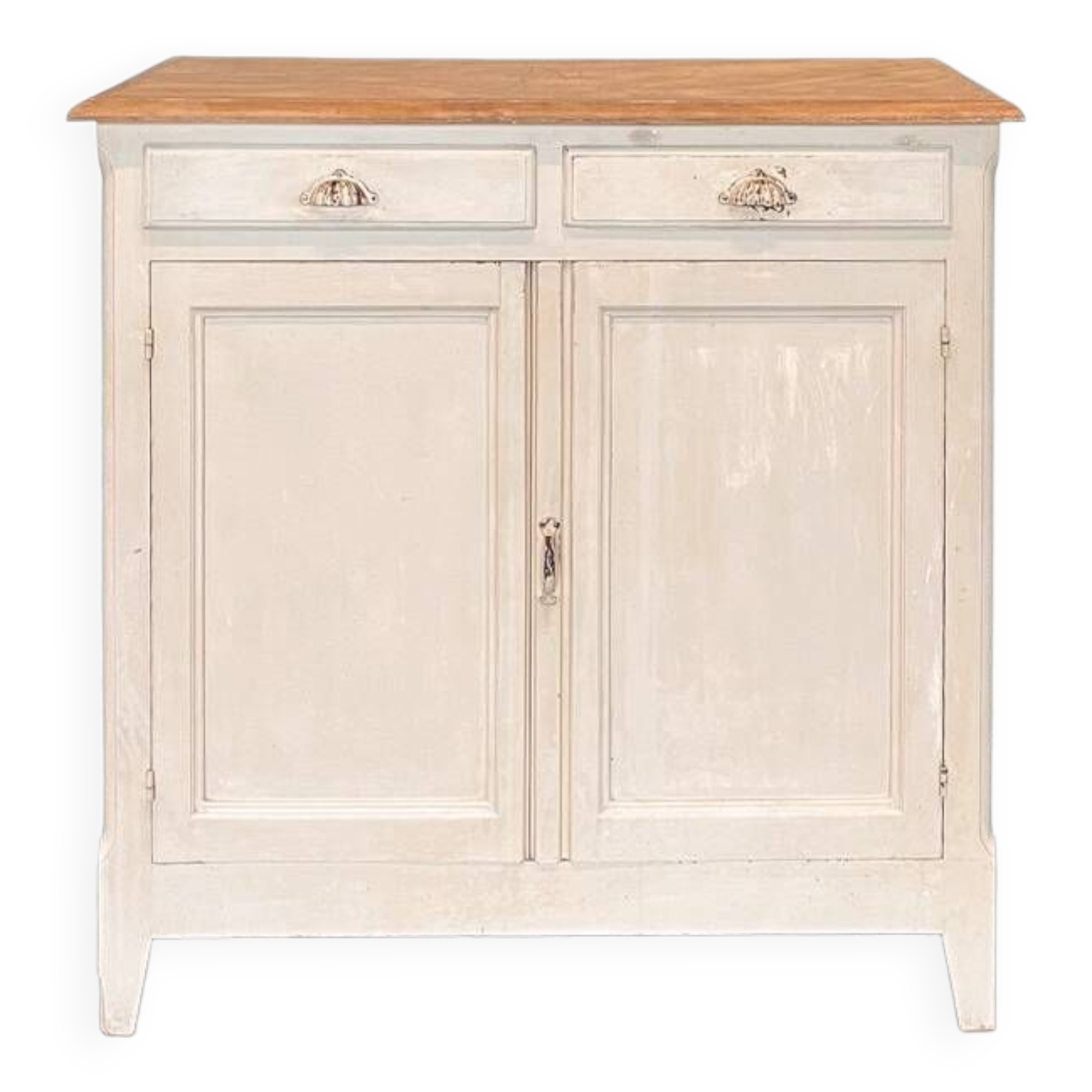 Old Parisian buffet with original patina