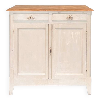 Old Parisian buffet with original patina