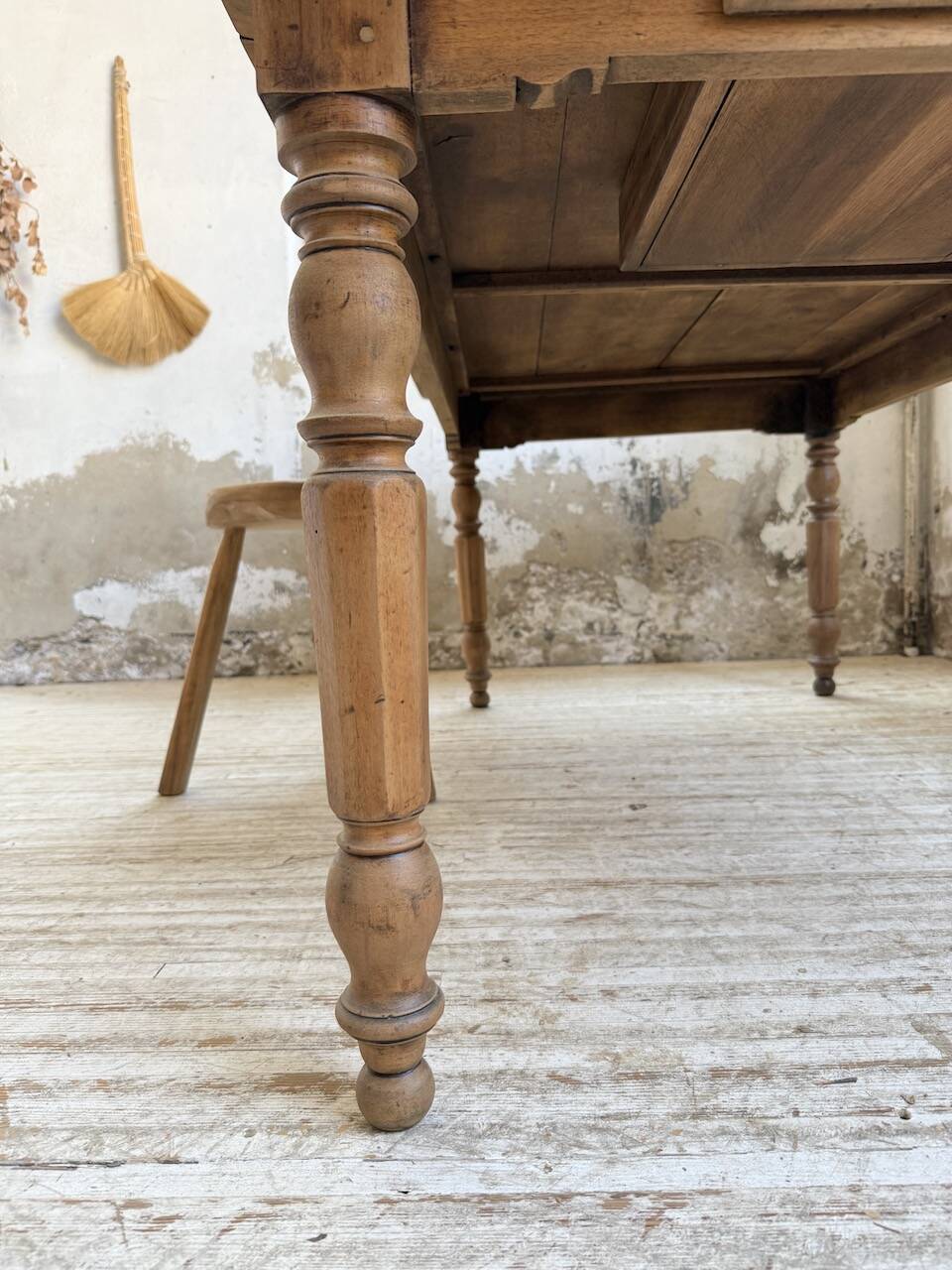 Walnut bistro farmhouse table 180cm