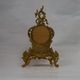 old bronze cartel golden style Louis XV vintage rockery 1980