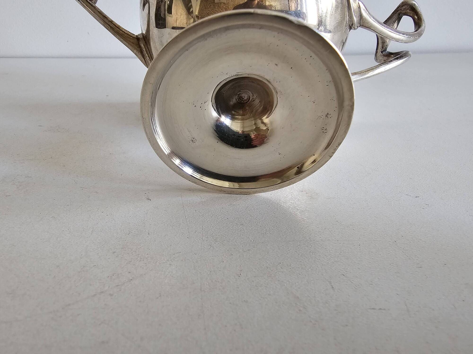 George V Style Solid Silver Cup / Bowl / Cream Pot Sugar Bowl, John & D
