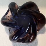 Empty ashtray blown glass pocket