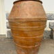 Large green glazed terracotta jar, Spain, 19th century.
