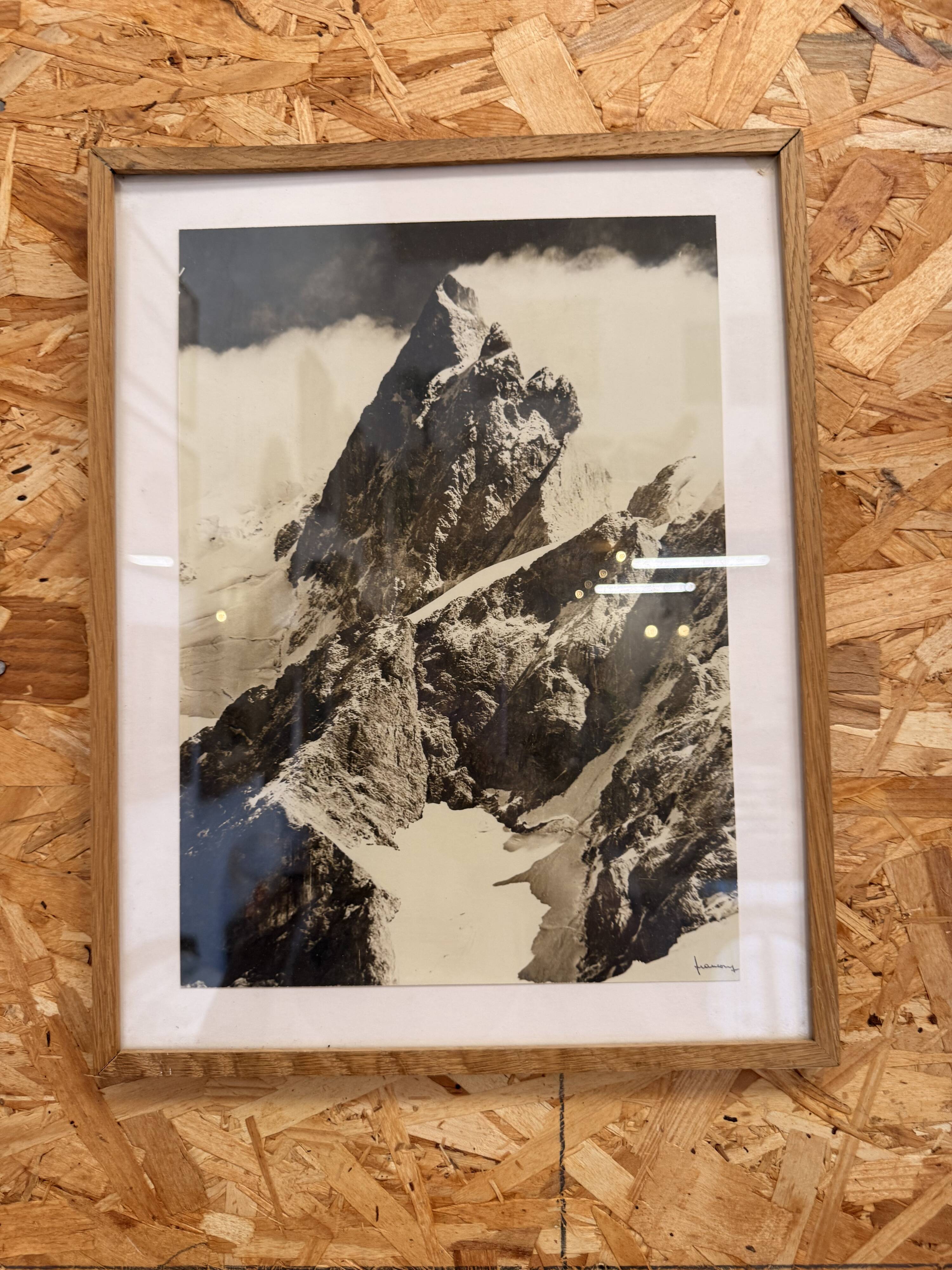Photographic reproduction Tairraz – Framed alpine landscape