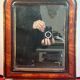 Louis-Philippe mercury mirror 32.5 x 38.5 cm