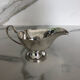 Saucière en métal argenté