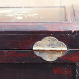 Lacquered wood chest, Napoleon III style