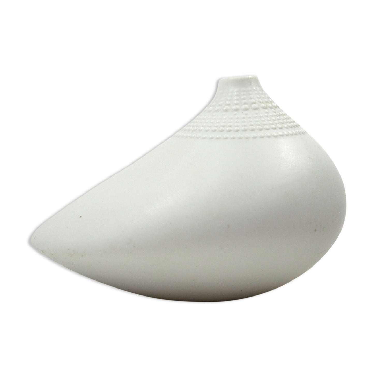 Tapio Wirkkala Porcelain "Pollo" vase for Rosenthal 1970s
