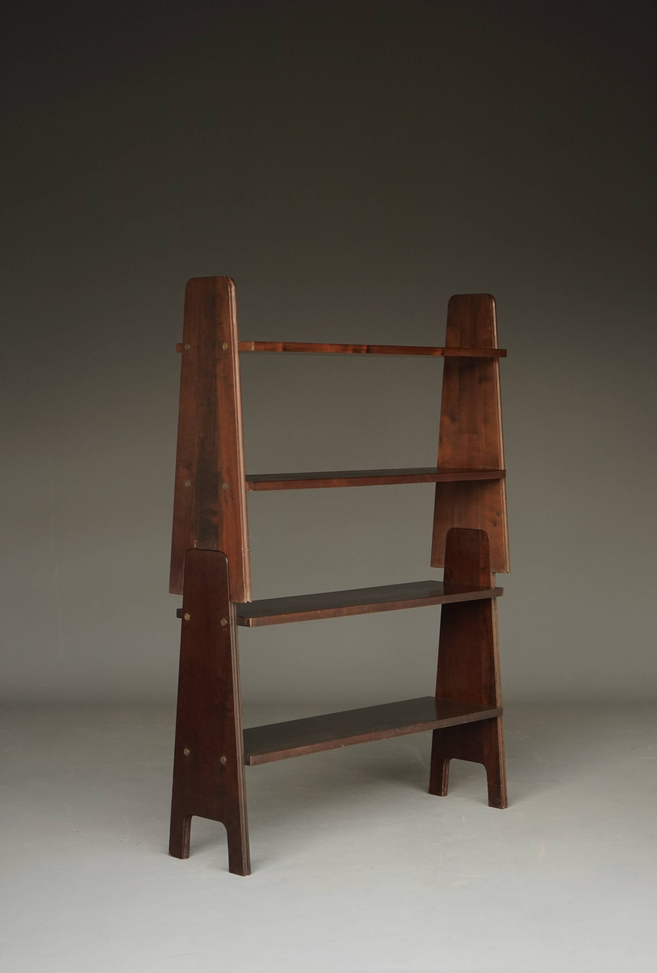 Mid-Century Freestanding Stackable Book Shelves, 1950s