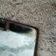 Scandinavian mirror 60's 103 cmx62 cm