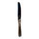 Dessert knife in silver metal signed Christofle model Boréal