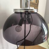 Space age mushroom lamp smoked plexiglass