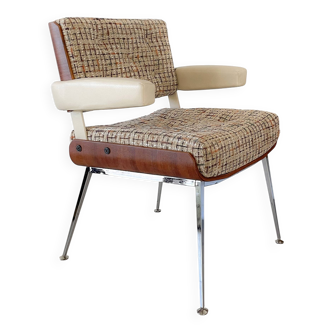 Fauteuil 704 par Alain Richard pour Modern’Tube 60’s rénové