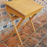 Foldable children's desk desk from the 1950s