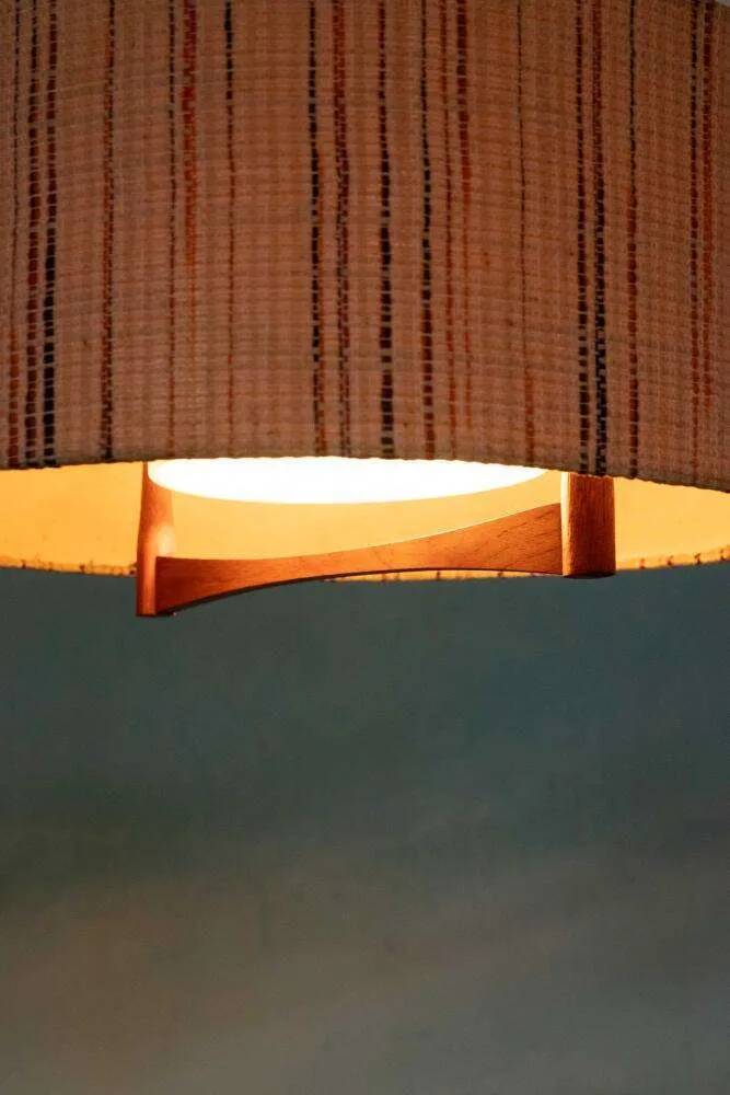 Vintage Temde lighting suspension, mid-century suspension from the sixties.