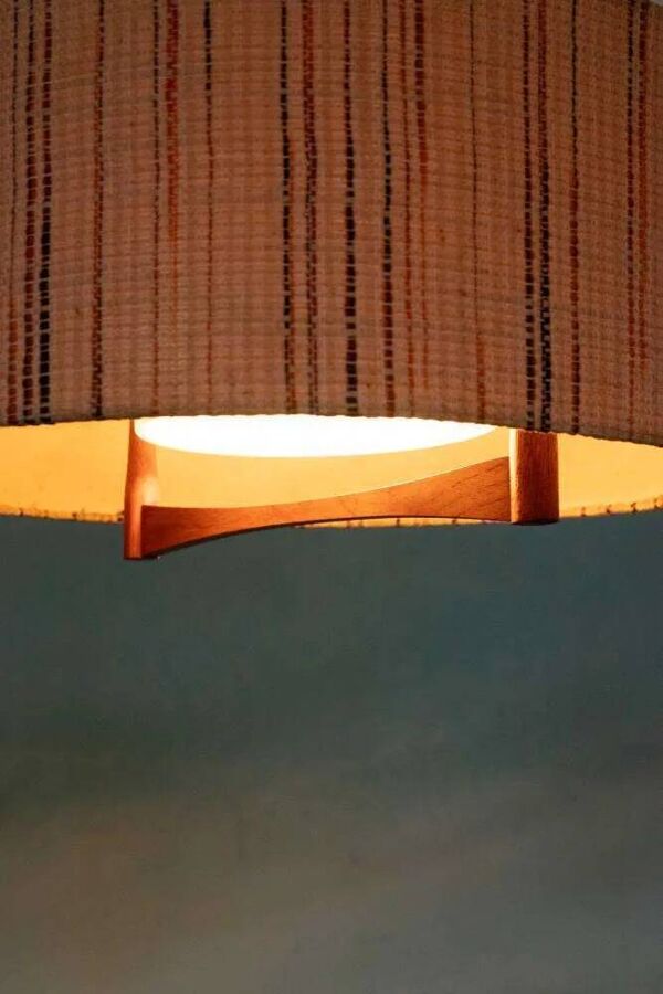Vintage Temde leuchten suspension, suspension midmod années soixante