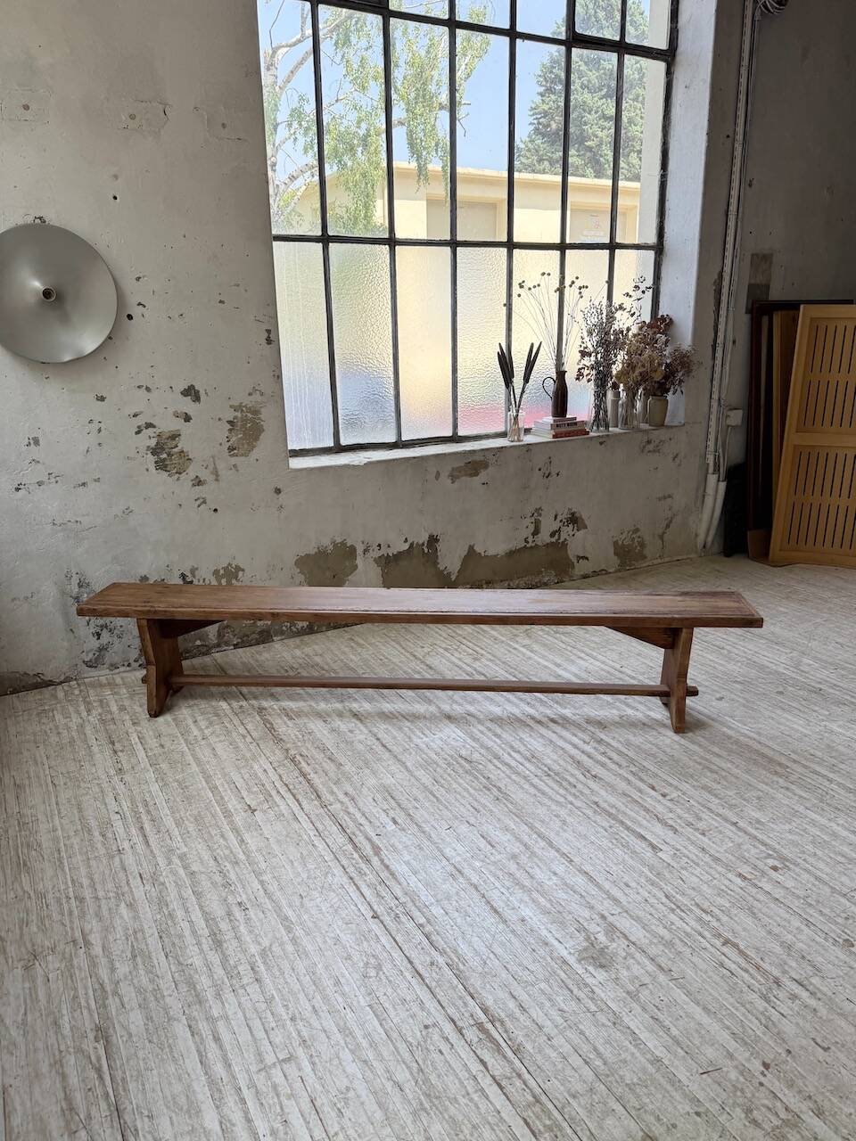 2.5m XL pine farm bench