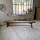 2.5m XL pine farm bench