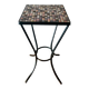 Bolster - small vintage side table in mosaic tiles
