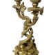 Chandelier Louis XV St Louis from the 19th century decorated with dolphins.