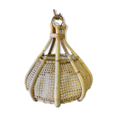 Suspension en cannage vintage