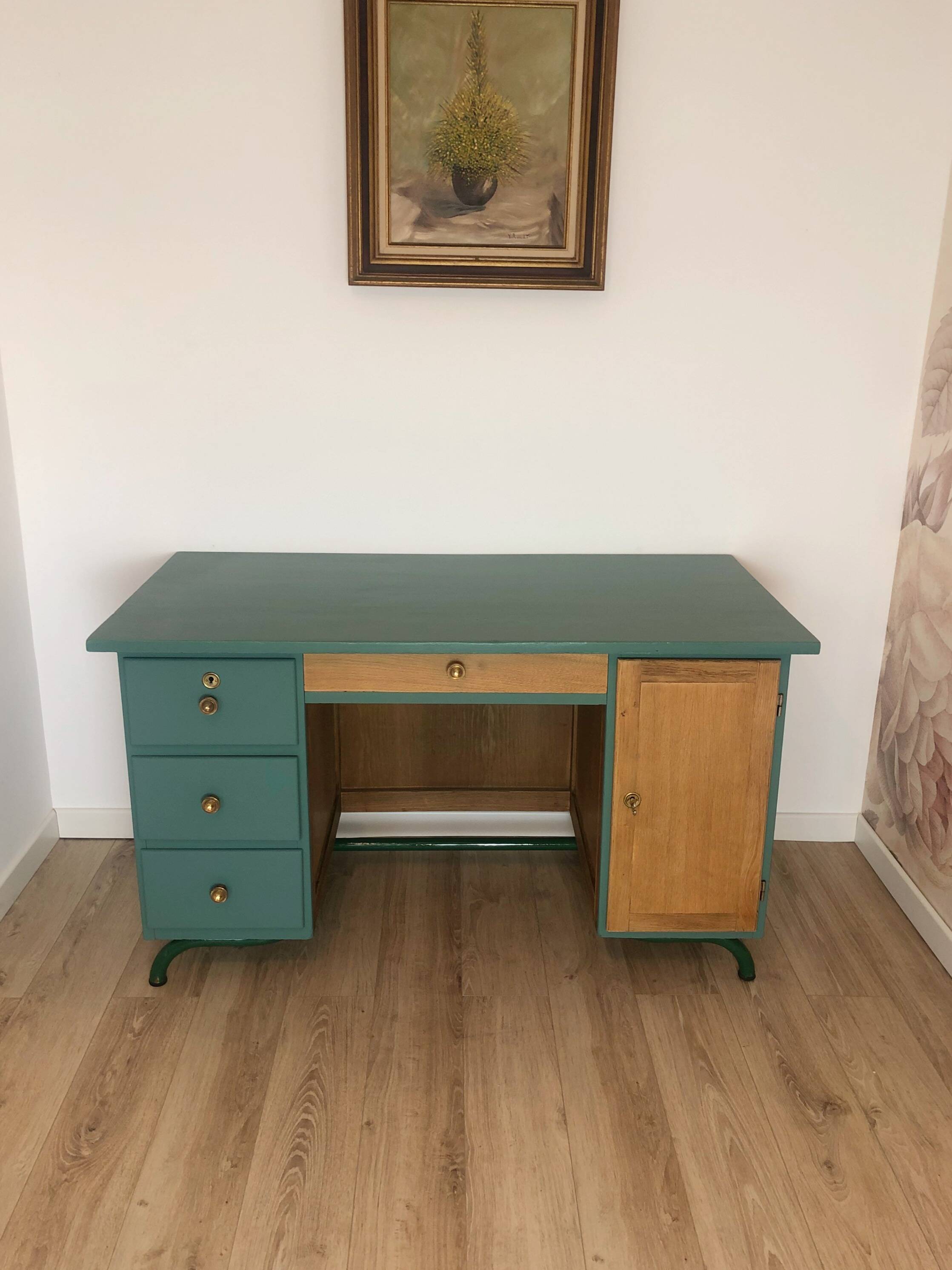 Schoolmaster's desk from the 1950s