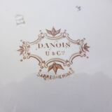 6 flat plates of Sarreguemines Danish model 210410