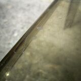 Smoked plexiglas coffee table