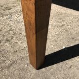 Restored walnut farm table