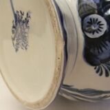 Vintage Delfia ceramic vase 36 cm