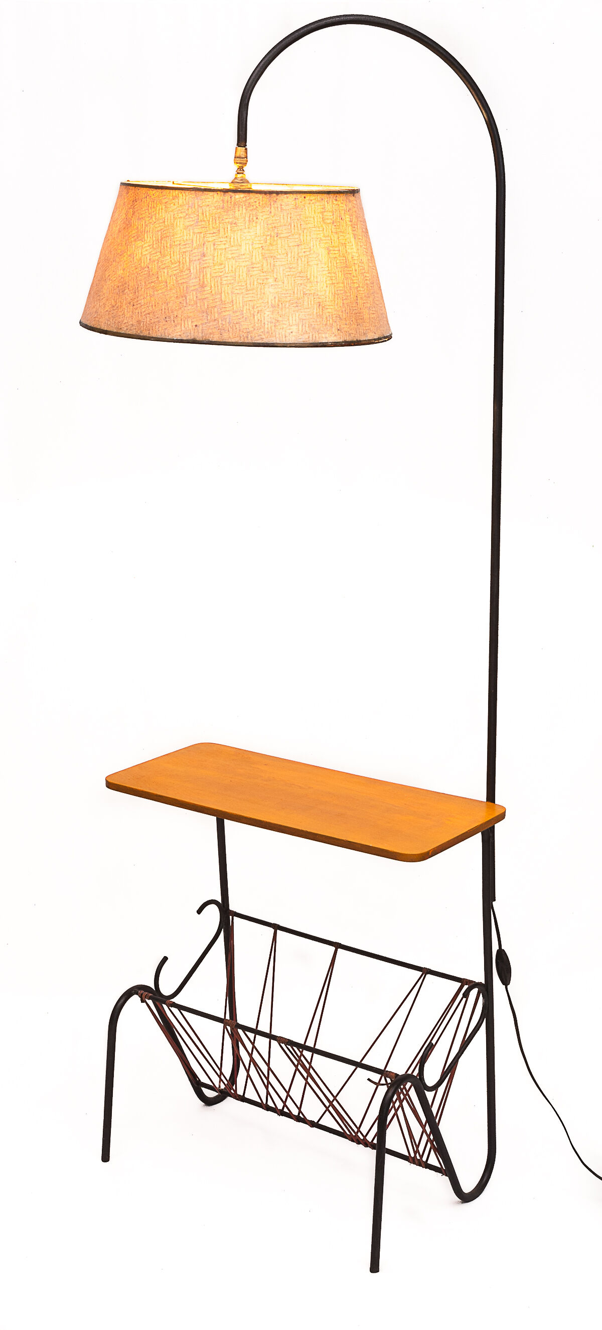 Vintage magazine lamp, 1950