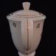 Antique pouring coffee pot in Gien earthenware, Valence model, A040