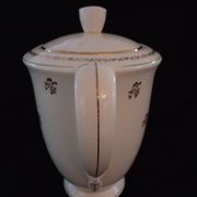 Cafetière, verseuse ancienne en faïence de Gien, modèle Valence