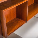 Danish teak desk by peter lovig nielsen for hedensted mobelfabrik, 1960