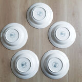5 hollow plates Villeroy and Boch , Old Strasbourg