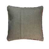 Vintage Turkish hand knotted cushion cover, 45 x 45 cm
