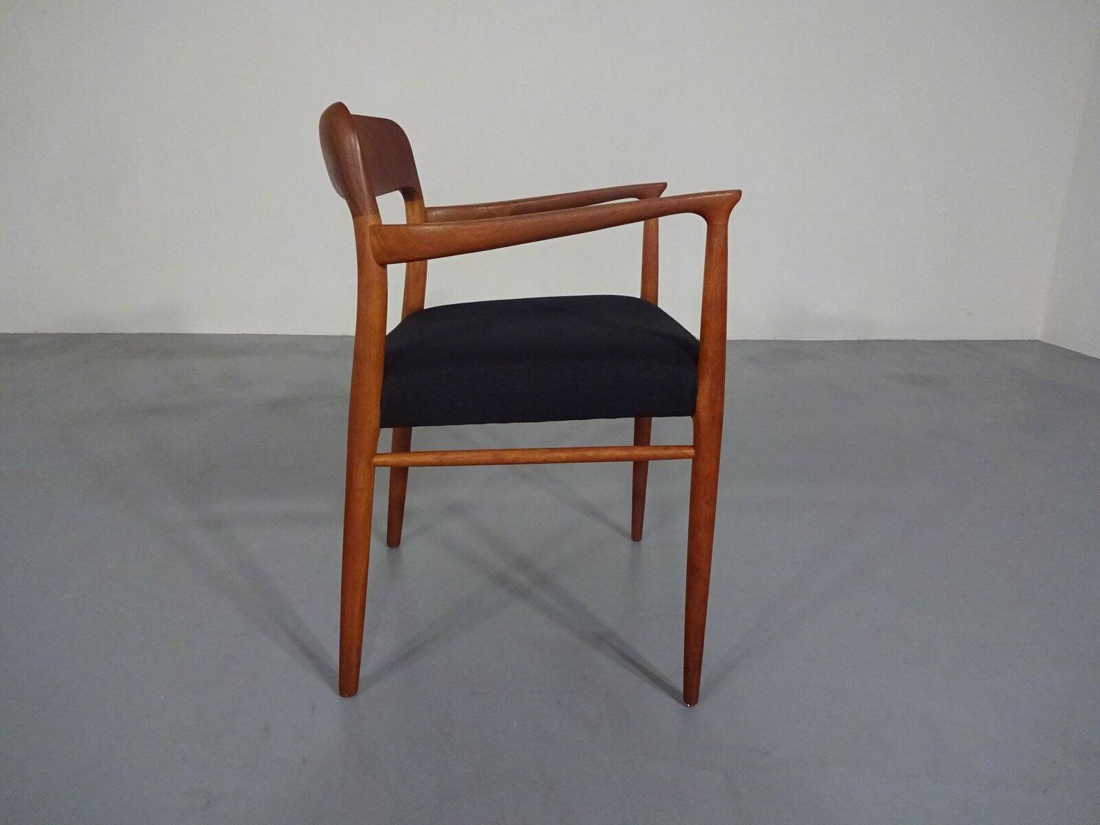 Model 56 Armchair in Teak by Niels Otto Møller for J.L. Møllers, Denmark, 1960s