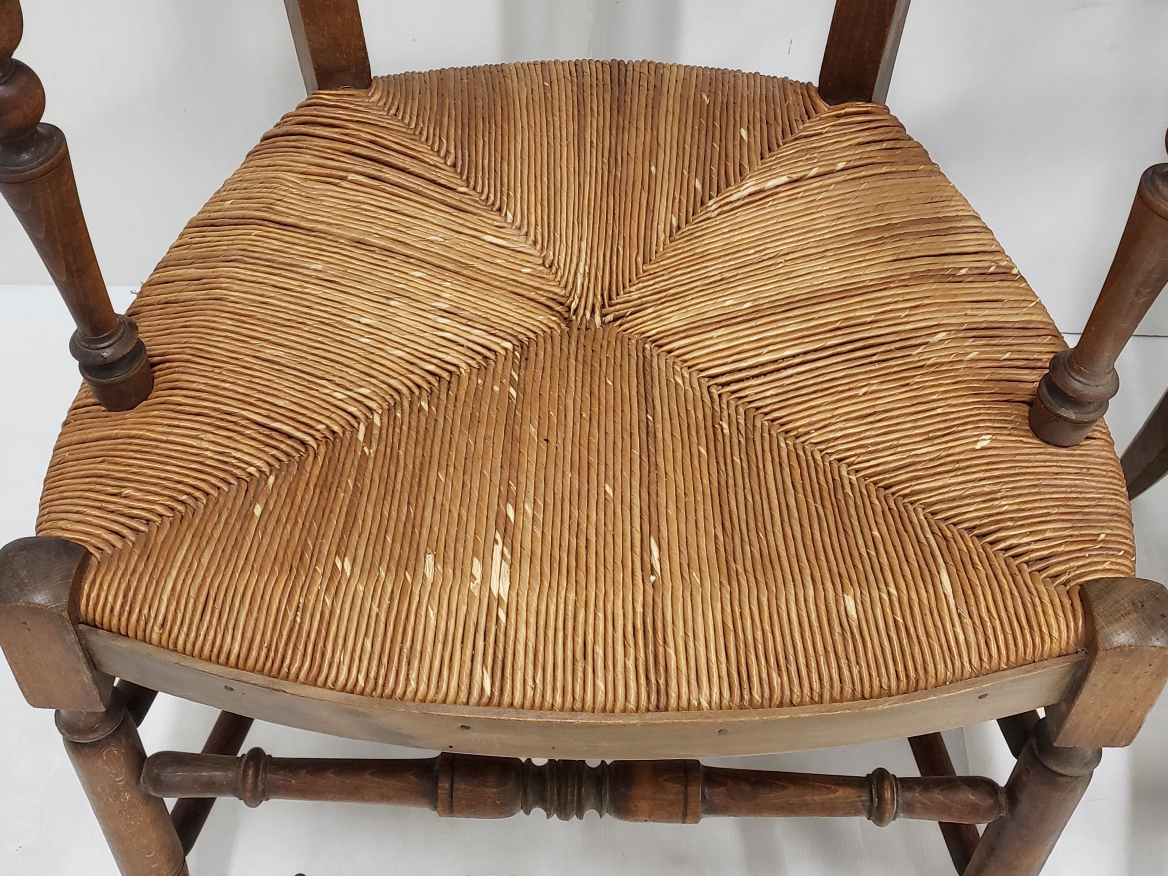 Pair of armchairs Landes 1900 vintage