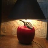 Lampe pomme en céramique