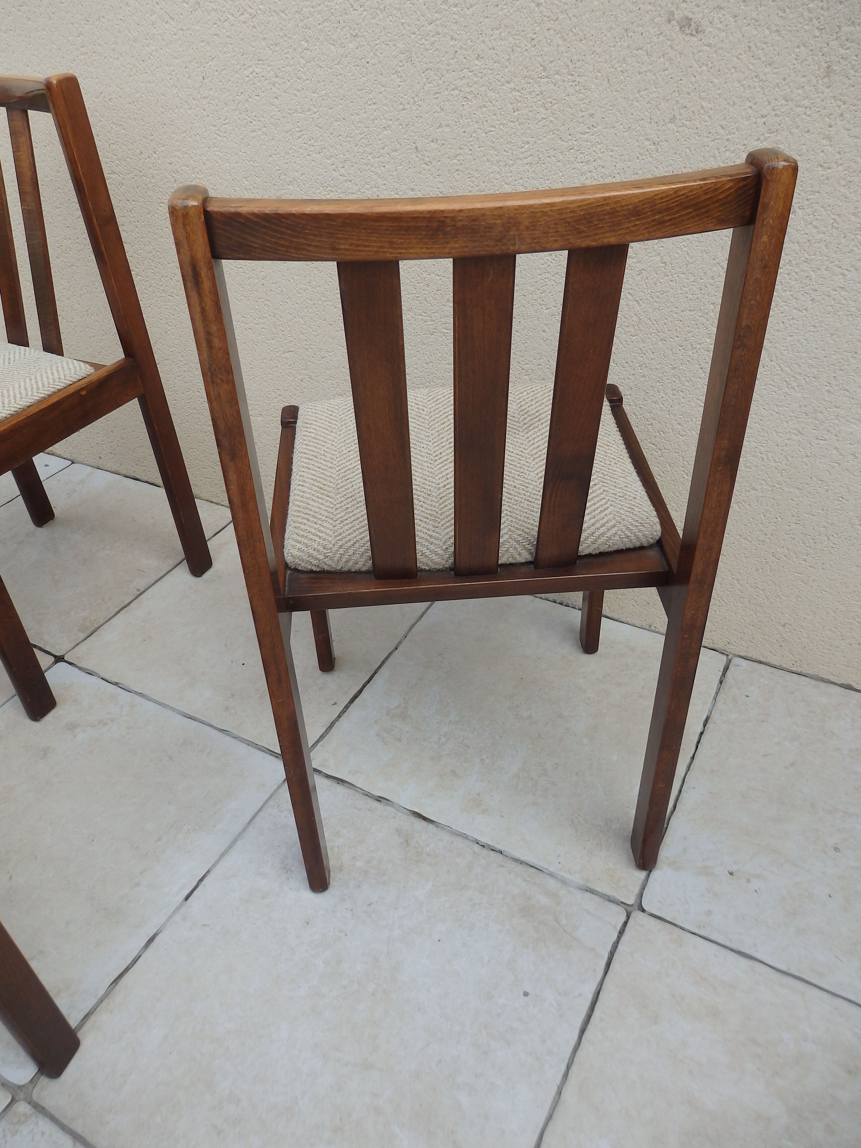 4 vintage Scandinavian chairs