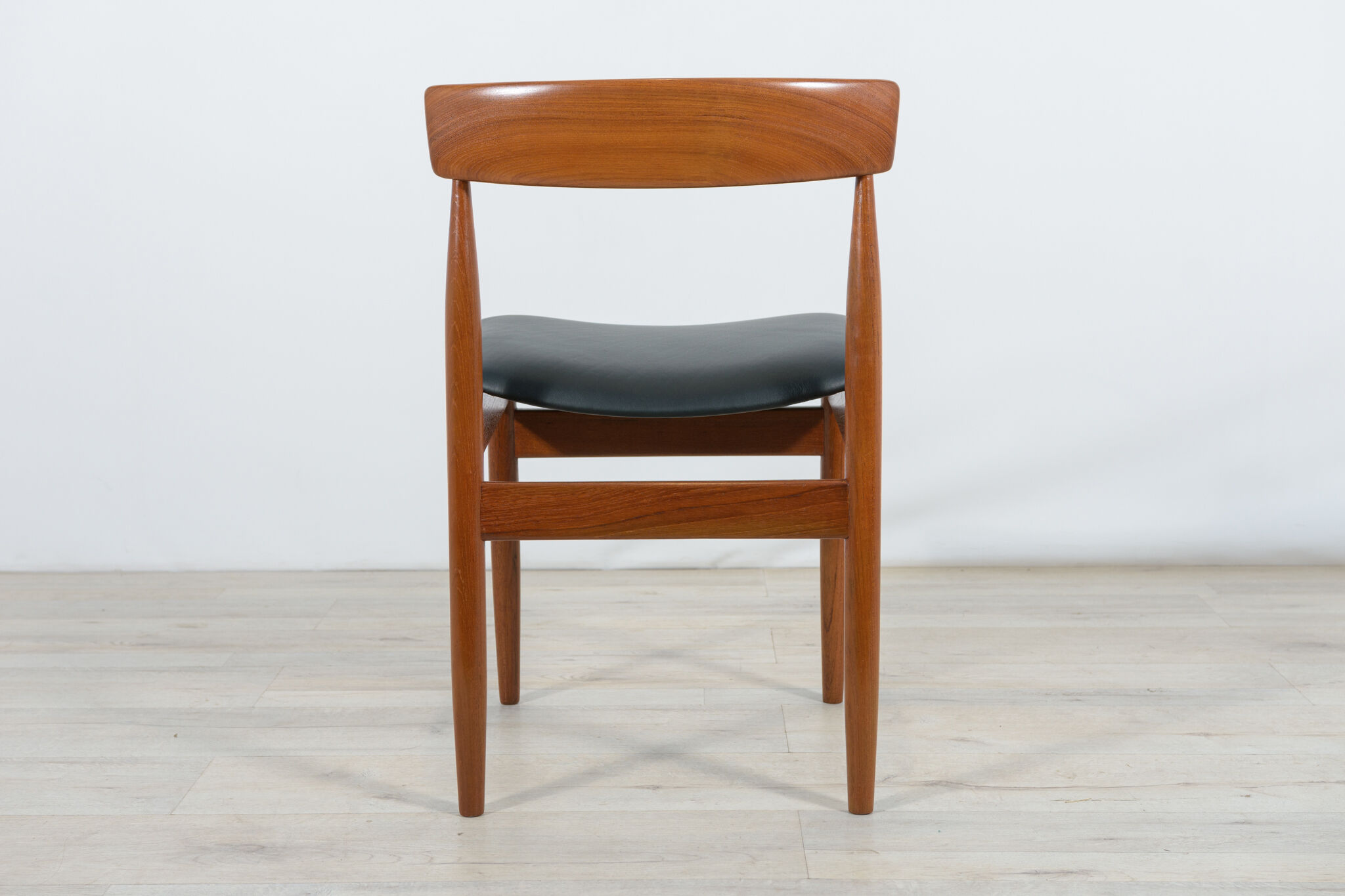 Mid-century teak dining chairs, 1960s, set of 4