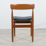 Mid-century teak dining chairs, 1960s, set of 4
